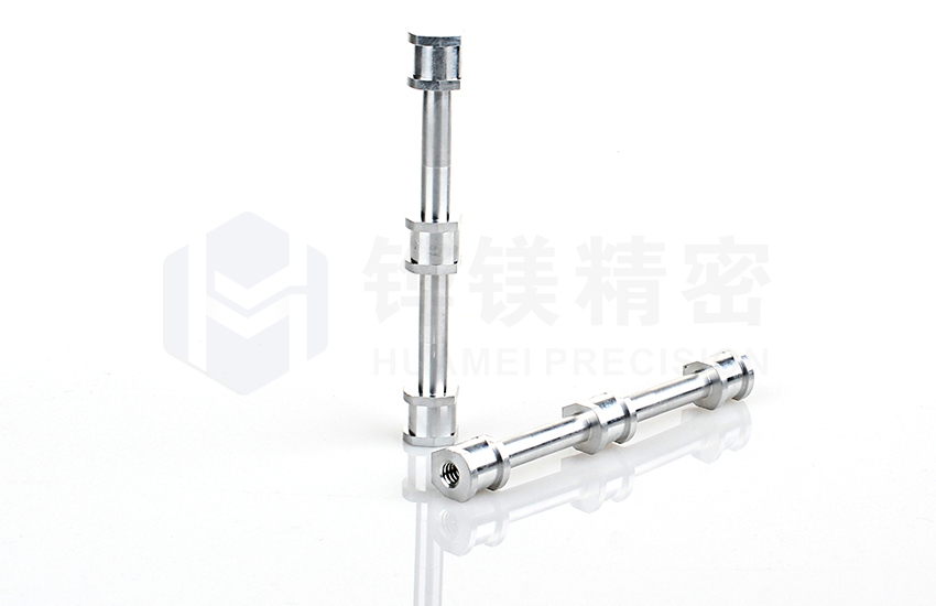 走心机加工铝传动轴